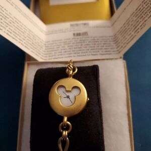 Gold Mickey Mouse Watch